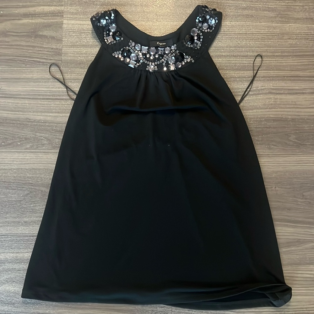 Express embellished tank